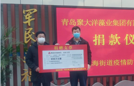 聚大洋集團(tuán)愛(ài)心奉獻(xiàn)，踴躍參與疫情防控阻擊戰(zhàn)