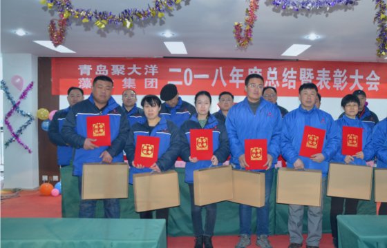 聚大洋集團(tuán)召開(kāi)2018年度總結(jié)暨表彰大會(huì)