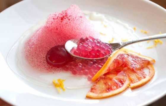 爆爆珠，神奇的分子料理美食！