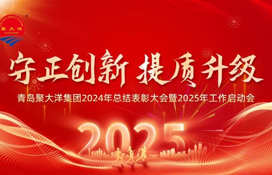 守正創(chuàng)新，提質(zhì)升級(jí)│聚大洋集團(tuán)舉行2024年總結(jié)表彰大會(huì)暨2025年工作啟動(dòng)會(huì)